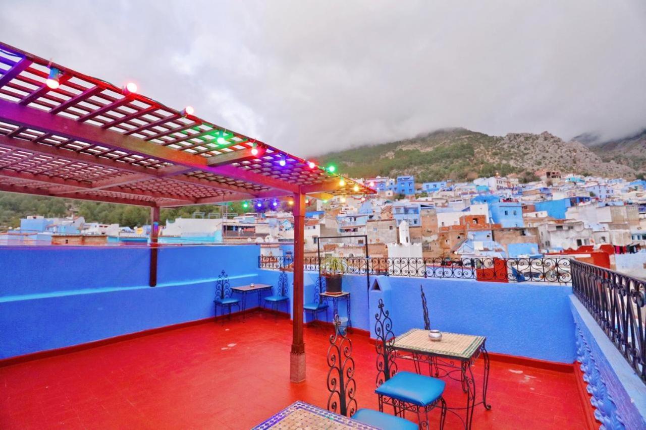 Aymane Rooftop Budget Panoramic Hotel Chefchaouen Esterno foto