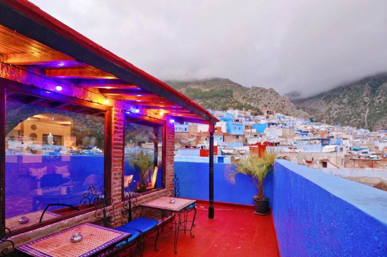 Aymane Rooftop Budget Panoramic Hotel Chefchaouen Esterno foto