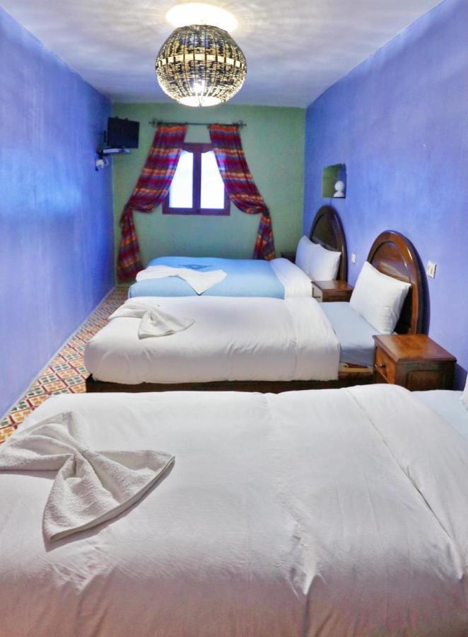 Aymane Rooftop Budget Panoramic Hotel Chefchaouen Esterno foto