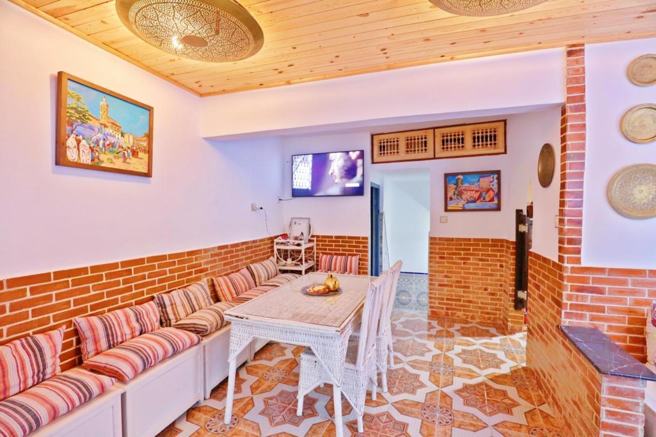 Aymane Rooftop Budget Panoramic Hotel Chefchaouen Esterno foto
