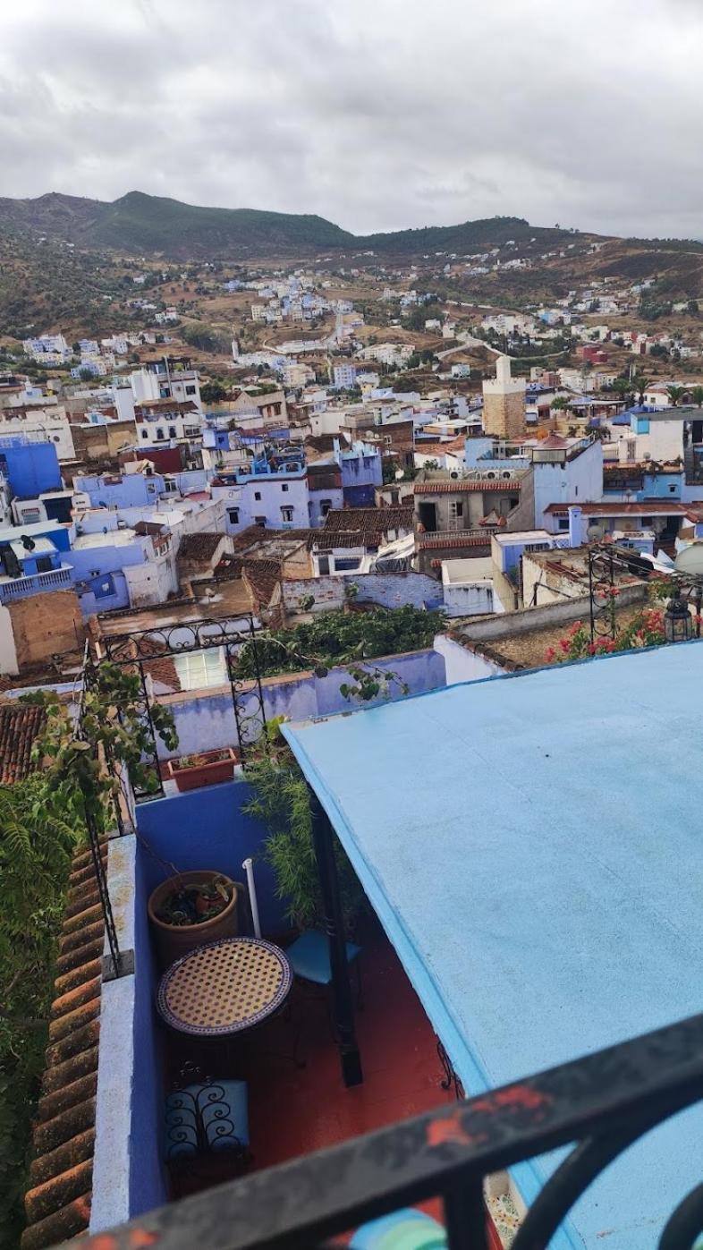 Aymane Rooftop Budget Panoramic Hotel Chefchaouen Esterno foto